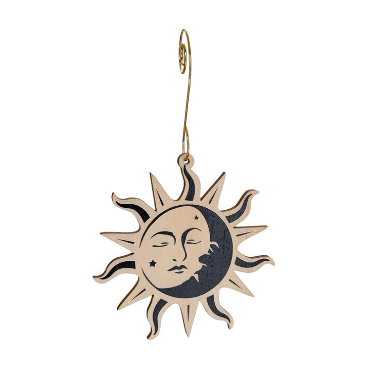 Sun Moon Ornament 