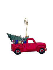 Christmas Tree and Truck Ornament #T066