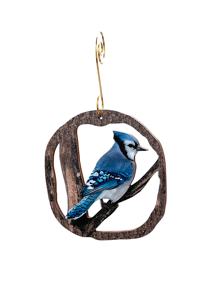 Blue Jay Ornament 