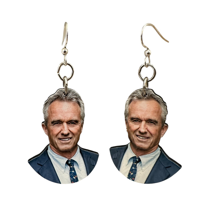 Robert F Kennedy Jr. Earrings 