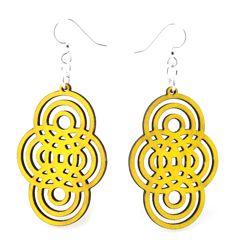 Overlapping Circle Earrings 