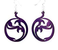 Circle Art Earrings 