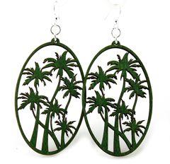 Palm Tree Earrings 