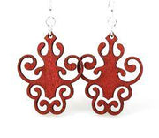 Iron Lamp Design Earrings # 1327