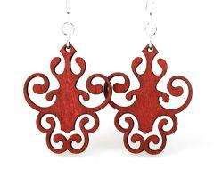 Iron Lamp Design Earrings 