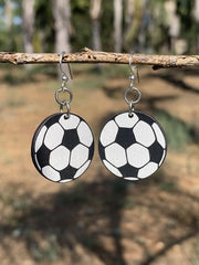 Soccer Ball Earrings # 1370