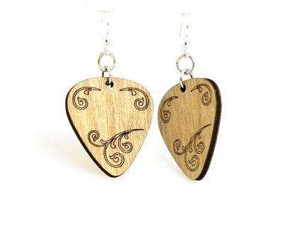 Guitar Pick Earrings 