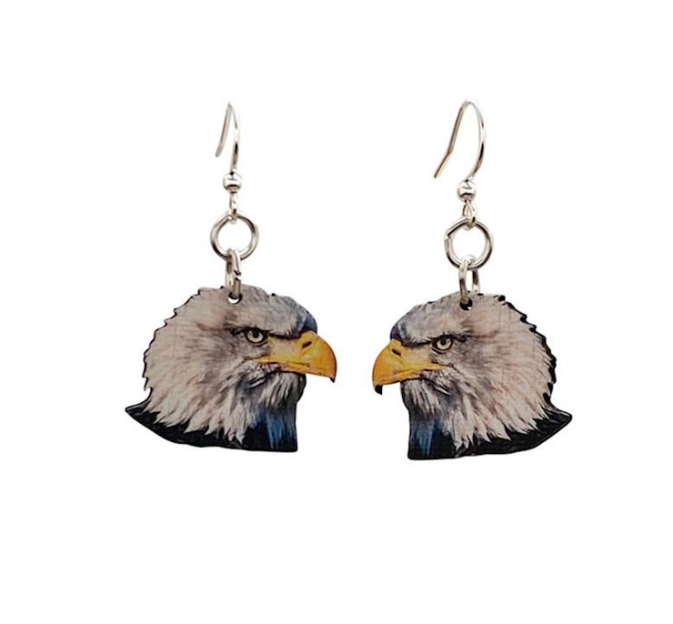 Vibrant Eagle Earrings 