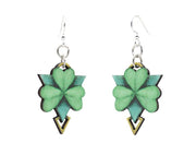 Geometric Shamrock Earrings #1643