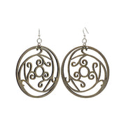 Optical Filigree Earrings #1680