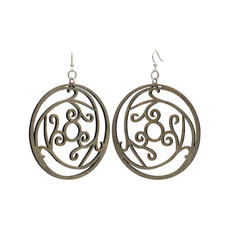 Optical Filigree Earrings 