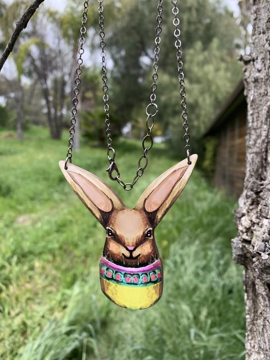 Easter Bunny Necklace 