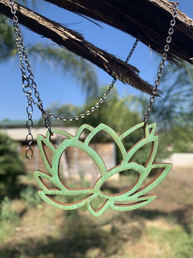 Lotus Necklace 